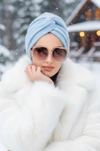 Bebe Mavi Kışlık Hazır Burgu Bone thumbnail 2