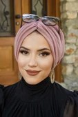 Gülkurusu Hazır Büzgülü Bone thumbnail 2