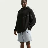 Nike Tech Fleece Short Erkek Gri Şort thumbnail 3