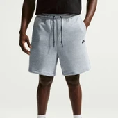 Nike Tech Fleece Short Erkek Gri Şort thumbnail 1