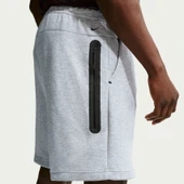 Nike Tech Fleece Short Erkek Gri Şort thumbnail 2