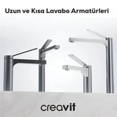 Creavit Ritmo Krom Lavabo Bataryası RT1500 thumbnail 6