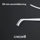 Creavit Lua Krom Şelale Banyo Bataryası LU2500 thumbnail 3