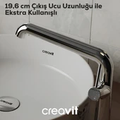 Creavit Flow Krom Eviye Bataryası FL8500 thumbnail 2