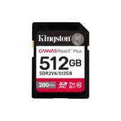 Kingston 512GB SDR2V6/512GB Canvas React Plus SDXC UHS-II thumbnail 3