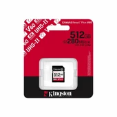 Kingston 512GB SDR2V6/512GB Canvas React Plus SDXC UHS-II thumbnail 2