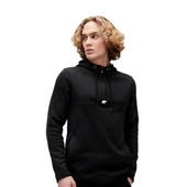 Bad Bear Defence Half-Zip Hoodie Siyah thumbnail 4