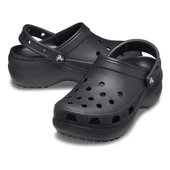 Crocs 206750 Classic Platform Siyah Clog W thumbnail 3