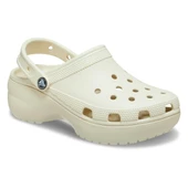 Crocs 206750 Classic Platform Kemik Clog W thumbnail 2