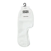 Jack & Jones 12260080 Jacdouglas 3 Pack Beyaz Çorap thumbnail 3