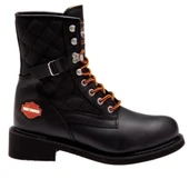 Harley Davidson New Worker Erkek Bot Siyah thumbnail 1