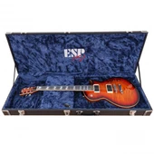 ESP LTD EUSCECFMC17S1 ESP USA Eclipse Tiger Eye Sunburst | Kaplan Gözü Kaplama Lüks Donanım thumbnail 5