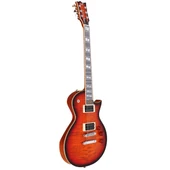 ESP LTD EUSCECFMC17S1 ESP USA Eclipse Tiger Eye Sunburst | Kaplan Gözü Kaplama Lüks Donanım thumbnail 4