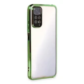 Note 11 Kılıf Lensli - Yeşil thumbnail 1