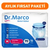 Dr.Marco Yetişkin Emici Külot Medium 90 adet thumbnail 1