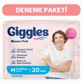 GİGGLES KADIN MESANE PEDI MEDİUM 20'LU thumbnail 1