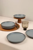 Moderna 6 Parça 19cm Pasta Tabağı Mavi thumbnail 1