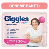 GİGGLES KADIN MESANE PEDI LARGE 20'LU thumbnail 1