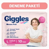 GİGGLES KADIN MESANE PEDI LARGE 10'LU thumbnail 1