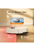 Roborock Q8 Max Pro Plus Akıllı Robot Süpürge Beyaz thumbnail 7