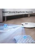 Roborock Q8 Max Pro Plus Akıllı Robot Süpürge Beyaz thumbnail 2