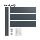 Pratik Modül Metal Duvar Rafı thumbnail 6