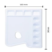 Ergonomik Plastik Boya Paleti thumbnail 1