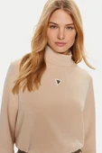 Guess Kadın Olympe  Bej Sweatshirt thumbnail 3