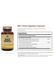 Solgar Milk Thistle 50 Kapsül thumbnail 2