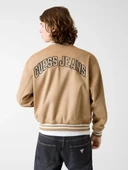Guess Jeans Suede Erkek Bomber Ceket thumbnail 3