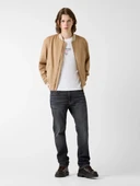 Guess Jeans Suede Erkek Bomber Ceket thumbnail 2
