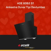 ARÇELİK ADE 6062 S1 Ankastre Duvar Tipi Davlumbaz thumbnail 2