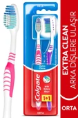 Colgate Extra Clean Diş Fırçası Orta 1+1 thumbnail 1