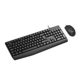 PHILIPS KABLOLU KLAVYE&MOUSE SET SPT6237B SİYAH thumbnail 2