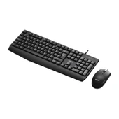 PHILIPS KABLOLU KLAVYE&MOUSE SET SPT6237B SİYAH thumbnail 1