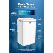 Fakir Trend Ac 70 Mobil Klima thumbnail 2