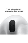 Apple Airpods 4. Nesil (MXP63TU/A) thumbnail 6