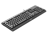 PHILIPS KABLOLU KLAVYE SPK6207BLB SİYAH thumbnail 3