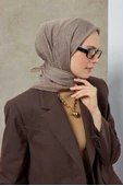 Labirent Desen Lyocell Monare Eşarp - 6425 thumbnail 3