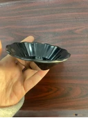 Siyah Plastik Çay Tabağı 6 Adet thumbnail 2