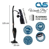 CVS DN 4732 Wanda Plus Pratik Dik Süpürge 17kpa thumbnail 4