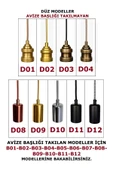 Dekoratif Sarkıt E27 Duy 70cm Metal Kumaş Örgü Zigzag Kablo Siyah D12 thumbnail 4