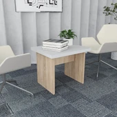 Plus 4'lü Ofis Takımı  Model 7 Meşe Beyaz thumbnail 2
