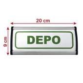 Kapı İsimliği 9x20cm 50li Paket thumbnail 2
