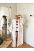 DIE&MORE Trend Minimal Desenli Oversize Kimono thumbnail 3