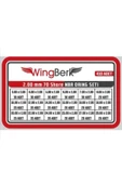 Wıngberk 2.00mm Kalınlık Oring Seti thumbnail 2