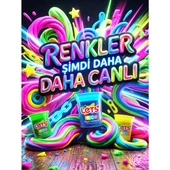 LETS 4 Renk Neon Oyun Hamuru 440 g thumbnail 3