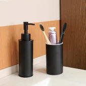 Kobos Yuvarlak Banyo Seti Mat Siyah thumbnail 3