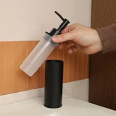 Kobos Yuvarlak Banyo Seti Mat Siyah thumbnail 4