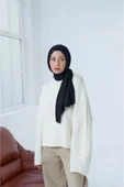 Neo Pamuk Şal- Siyah thumbnail 4
